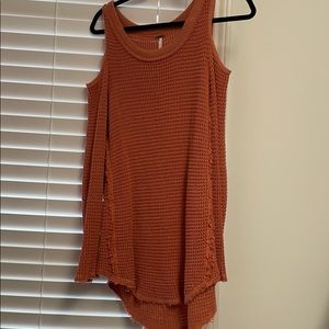 Free people Key hole sweater